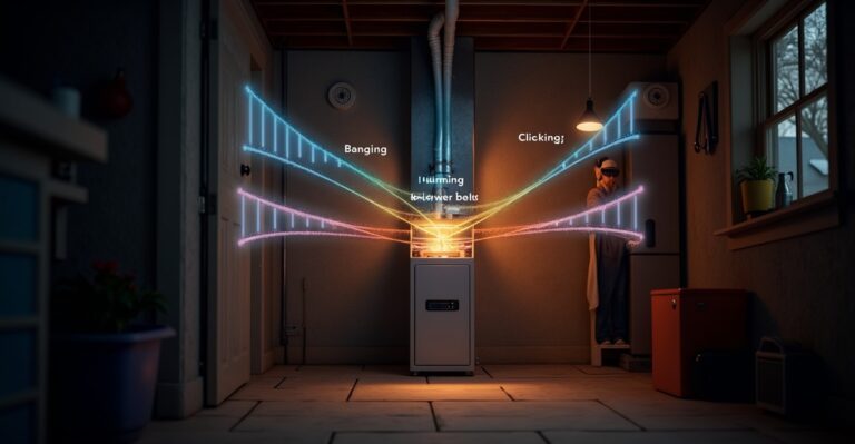 is noisy furnace safe