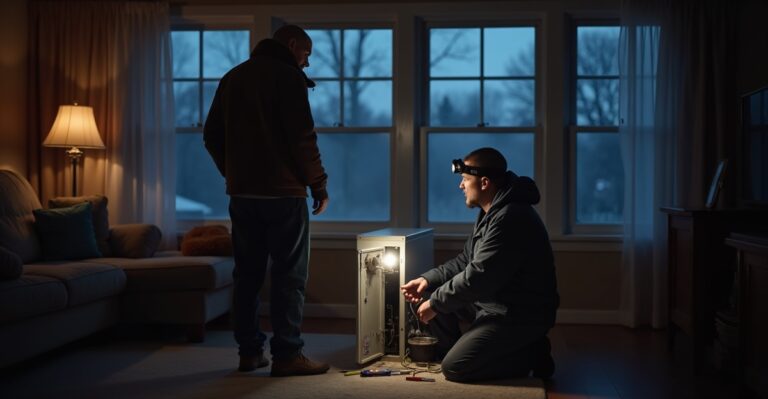 emergency hvac service process