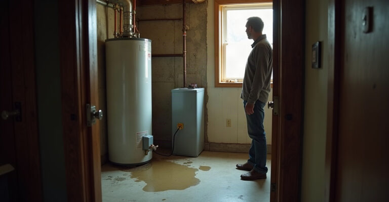 water heater leaking from bottom